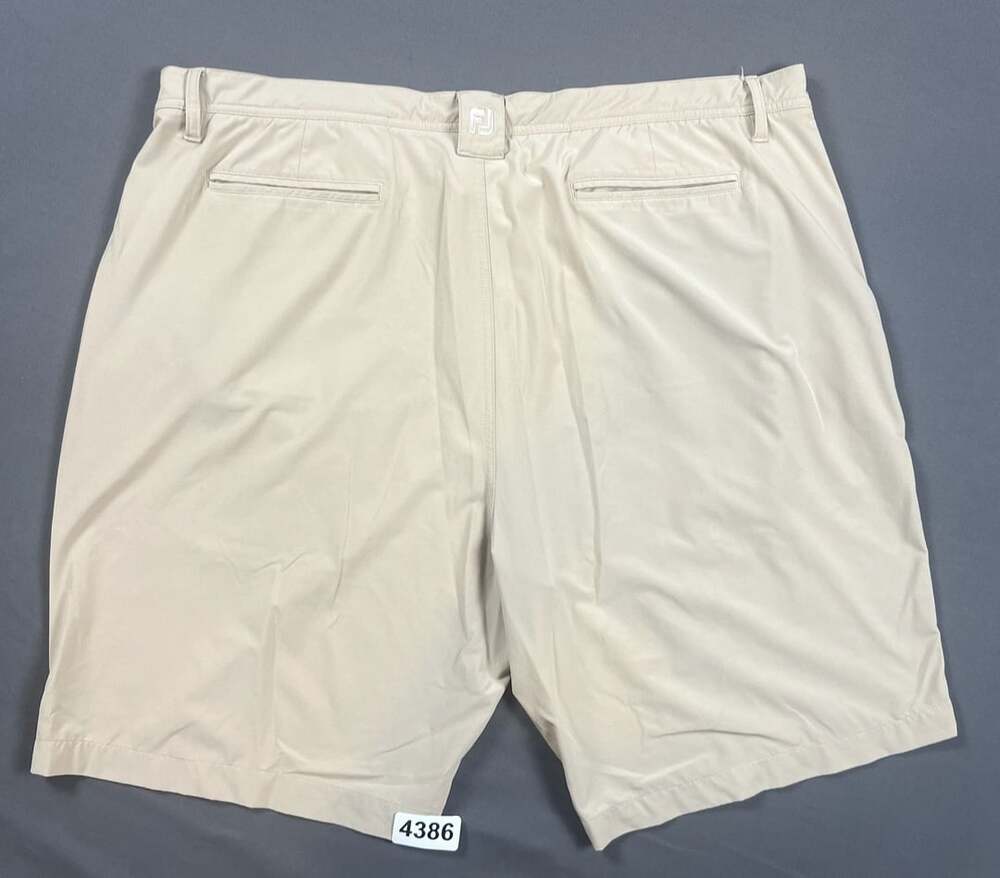 FootJoy Men's Beige Performance Golf Shorts Size W42